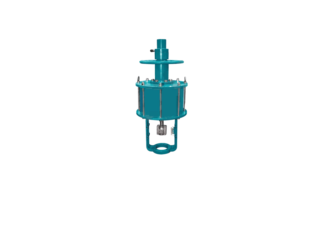 Linear-Stroke Pneumatic Piston Actuator