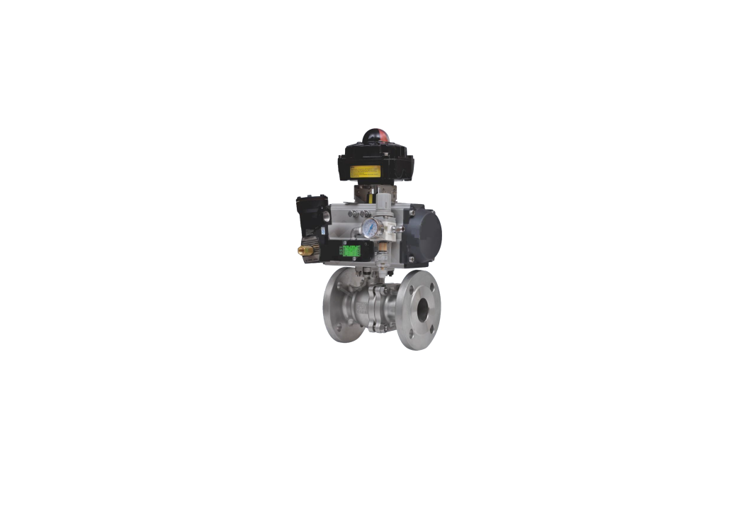 Pneumatic O-Type Cut-off Ball Valve