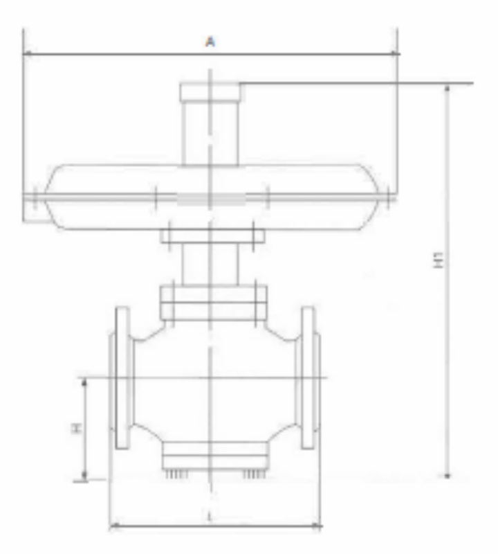 Technical Parameters Diagram for Self-Operated Micro Pressure Regulator
