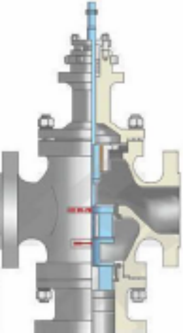 Three-way valve design diagram